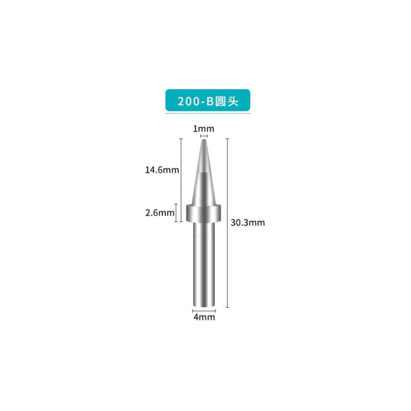 Vârf; conic; 1mm; pentru staţie de lipit Vârf; conic; 1mm; pentru staţie de lipit