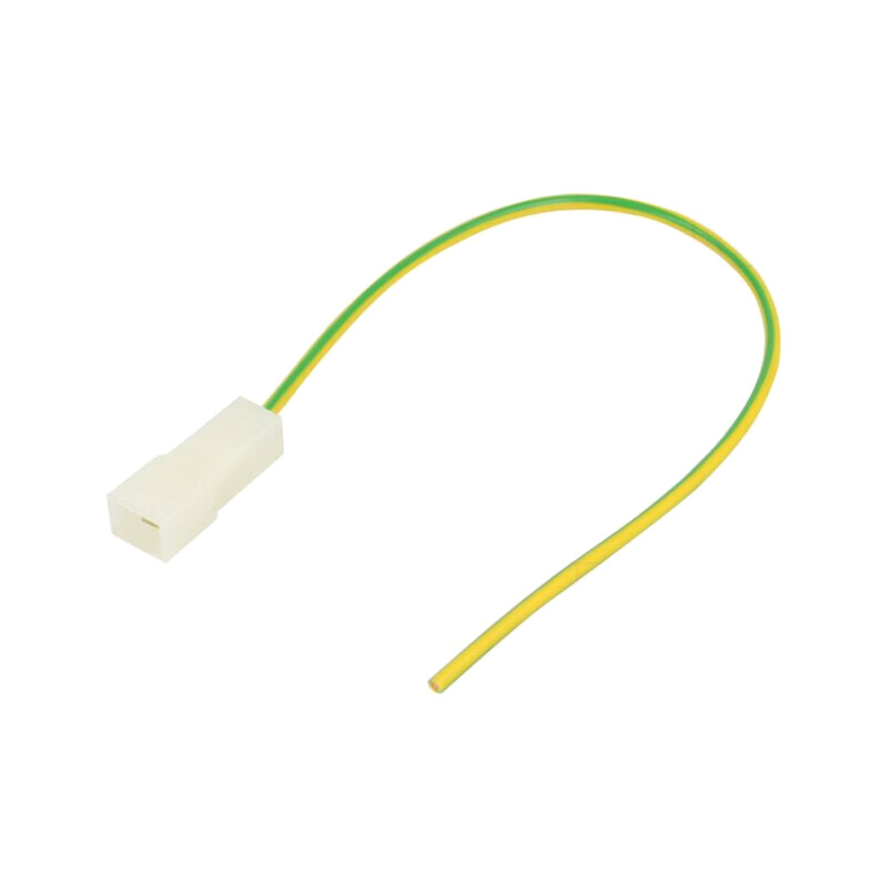 Cable: cable with crimped terminals; yellow-green; Len: 250mm
