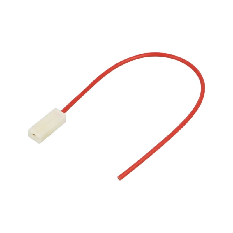 Cable: cable with crimped terminals; red; Len: 250mm; H07V-K Cable: cable with crimped terminals; red; Len: 250mm; H07V-K