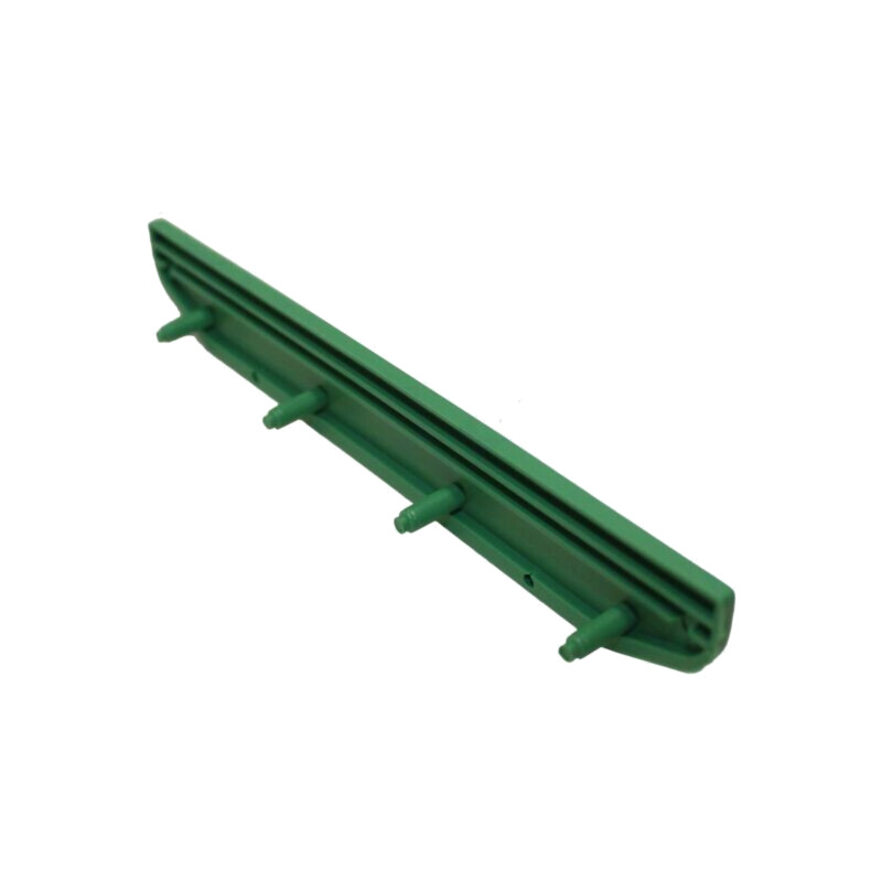 Mâner pt.şină DIN; Corp: verde Mâner pt.şină DIN; Corp: verde