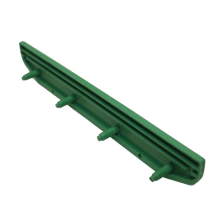 Mâner pt.şină DIN; Corp: verde