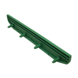 Mâner pt.şină DIN; Corp: verde