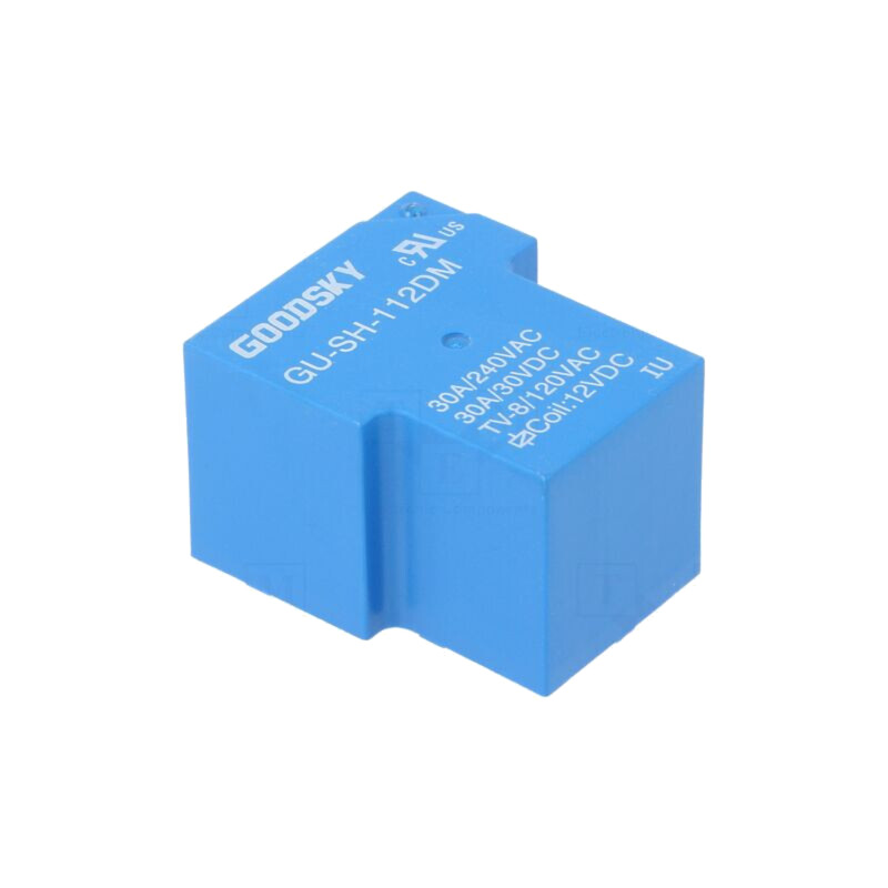 Releu: electromagnetic; SPST-NO; Ubobină: 12VDC; 30A; max.240VAC