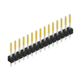 Conector: şiruri pini; şir pini; tată; PIN: 15; SL 11; 3A; 250V; THT