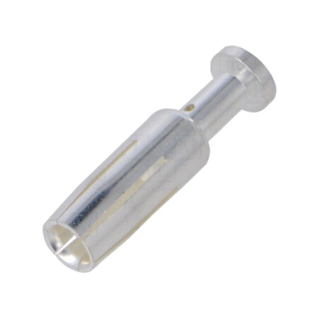 Pin; mamă; CX; aliaj cupru; argintat; 2,5mm2; 12AWG; crimpat; 40A