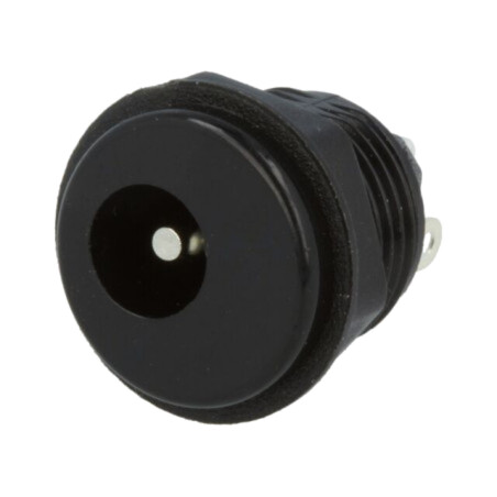 Conector: alimentare DC; soclu; tată; 1A; drept; lipire; 5,5/2,5mm