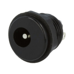 Conector: alimentare DC; soclu; tată; 1A; drept; lipire; 5,5/2,5mm