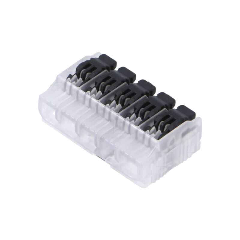Cu eliberare rapidă; 32A; 450V; pe cablu; bornă cu arc; 0,2÷4mm2 Cu eliberare rapidă; 32A; 450V; pe cablu; bornă cu arc; 0,2÷4mm2