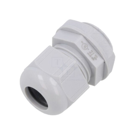 Garnitură de etanşare; M20; 1,5; IP68; poliamidă; gri deschis