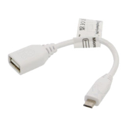 Accesorii: cablu de conectare; 80mm; Culoare: albă