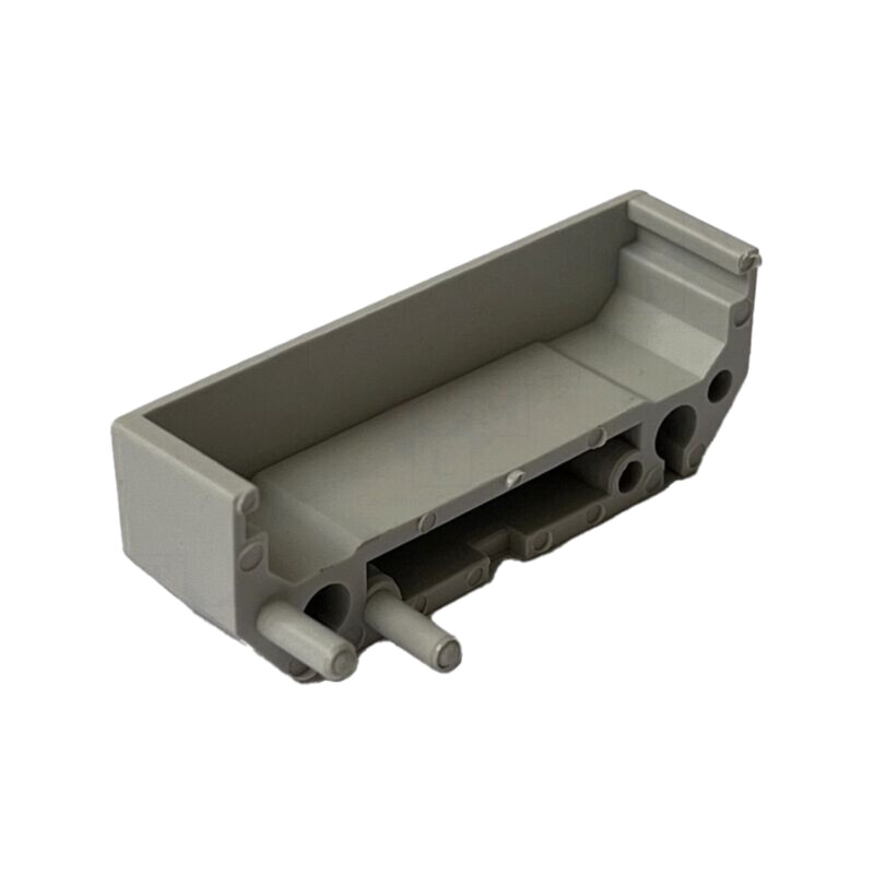 Mâner pt.şină DIN; 43x11mm; Corp: gri