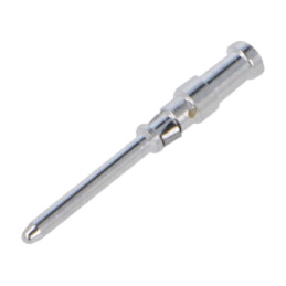 Pin; tată; argintat; 1mm2; contacte întoarse; crimpat