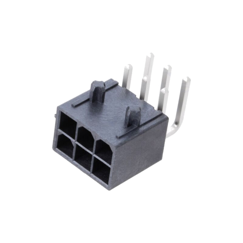Conector: cablu-placă; soclu; tată; PIN: 6; Mini-Fit Jr; drept; 9A Conector: cablu-placă; soclu; tată; PIN: 6; Mini-Fit Jr; drept; 9A