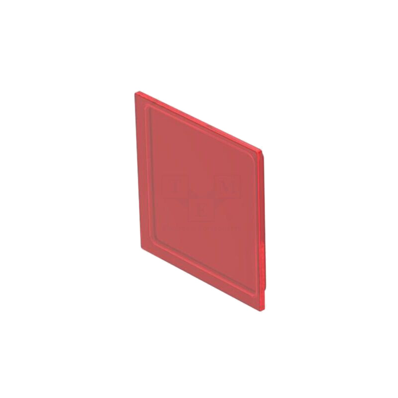 Lentilă pentru buton; 16mm; 92; roşie; plastic Lentilă pentru buton; 16mm; 92; roşie; plastic