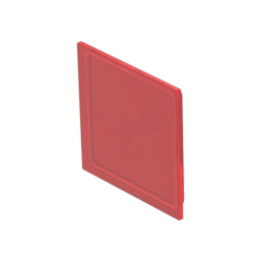 Lentilă pentru buton; 16mm; 92; roşie; plastic