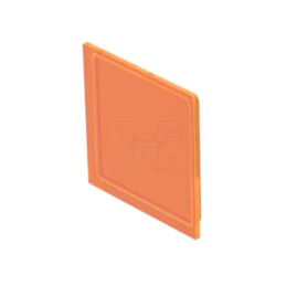 Lentilă pentru buton; 16mm; 92; portocalie; plastic