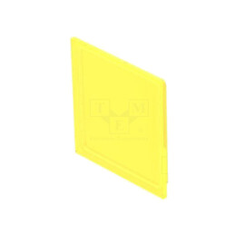 Lentilă pentru buton; 16mm; 92; galbenă; plastic