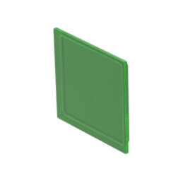 Lentilă pentru buton; 16mm; 92; verde; plastic