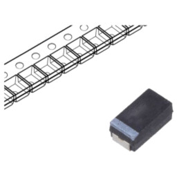 Condensator: cu tantal; low ESR; 10uF; 50VDC; SMD; E; 2917; ±10%