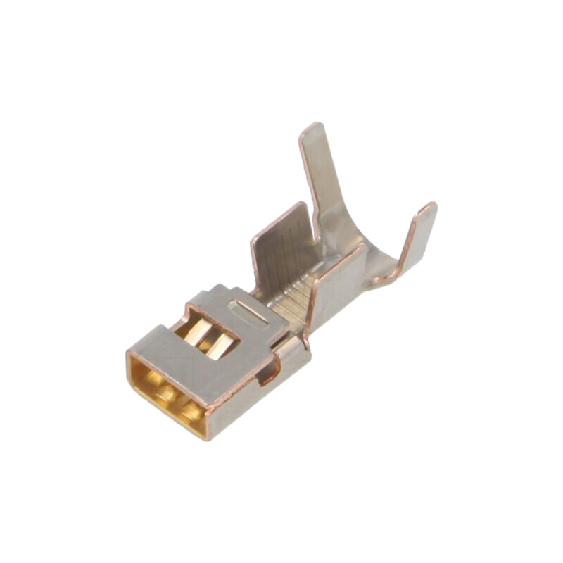 Pin; mamă; DF60; aurit; 8AWG; crimpat; pe cablu; 10,16mm; drept Pin; mamă; DF60; aurit; 8AWG; crimpat; pe cablu; 10,16mm; drept