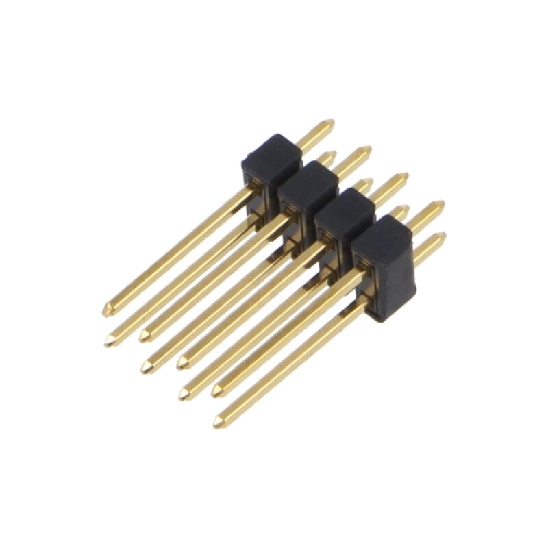 Conector: şiruri pini; şir pini; tată; PIN: 8; SL 22; 3A; 250V; THT