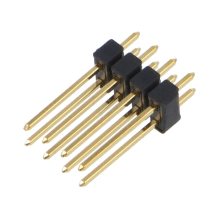 Conector: şiruri pini; şir pini; tată; PIN: 8; SL 22; 3A; 250V; THT