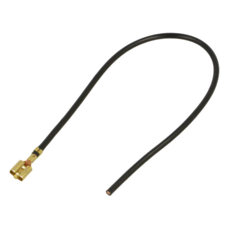 Cable: cable with crimped terminals; black; Len: 250mm; H07V-K
