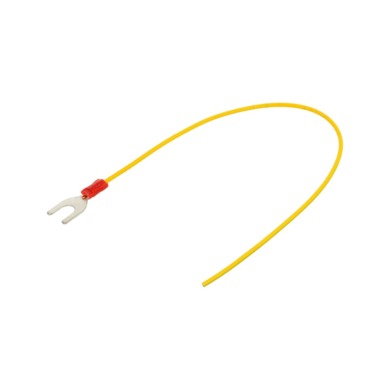Cable: cable with crimped terminals; yellow-green; 250mm; H05V-K Cable: cable with crimped terminals; yellow-green; 250mm; H05V-K