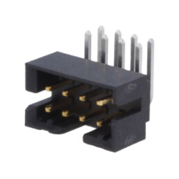 Conector: PCB-cablu/PCB; soclu; tată; PIN: 8; Milli-Grid; THT; 2mm