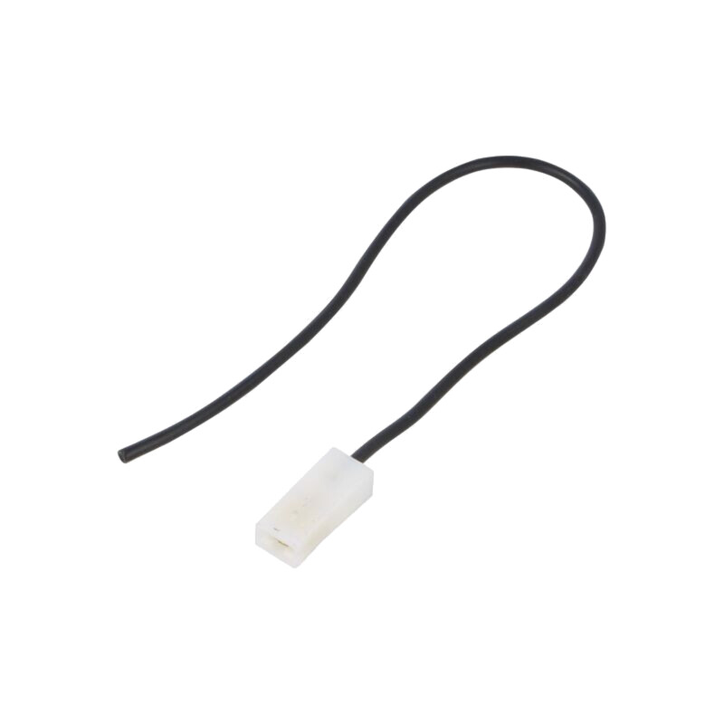 Cable: cable with crimped terminals; black; Len: 250mm; H07V-K Cable: cable with crimped terminals; black; Len: 250mm; H07V-K