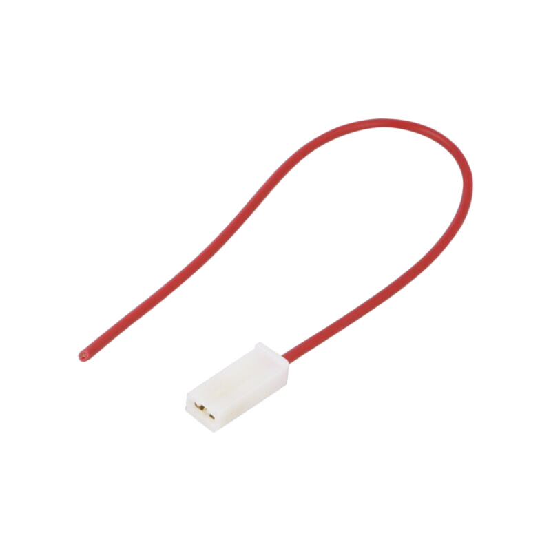 Cable: cable with crimped terminals; red; Len: 250mm; H07V-K Cable: cable with crimped terminals; red; Len: 250mm; H07V-K