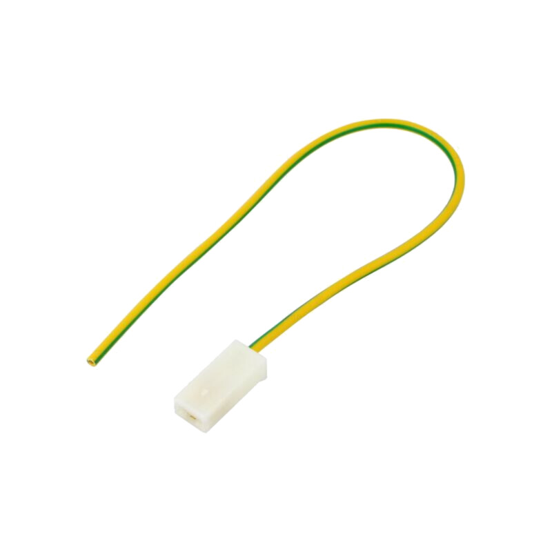 Cable: cable with crimped terminals; yellow-green; Len: 250mm Cable: cable with crimped terminals; yellow-green; Len: 250mm