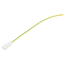 Cable: cable with crimped terminals; yellow-green; Len: 250mm