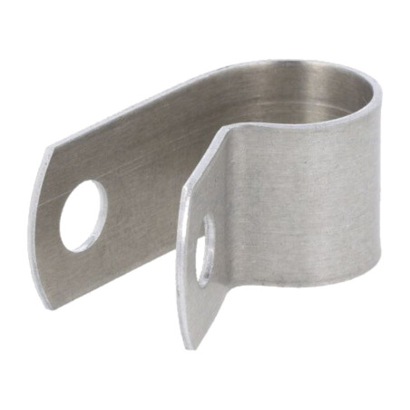Clipsuri; Øbuclă: 15,9mm; W: 12,7mm; aluminiu; Øorif.mont: 5,2mm