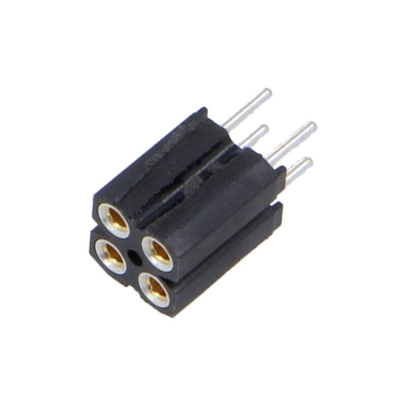 Conector: şiruri pini; soclu; mamă; PIN: 4; BL 6; 3A; 150V; drept; THT