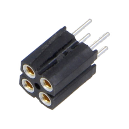 Conector: şiruri pini; soclu; mamă; PIN: 4; BL 6; 3A; 150V; drept; THT