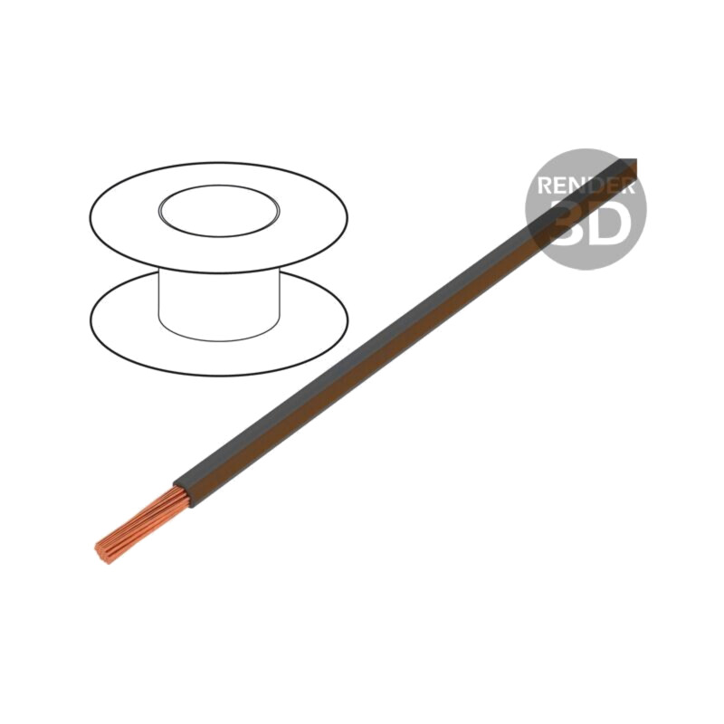 Cablu; H05V-K,LgY; litat; Cu; 1mm2; PVC; gri-maro; 300V,500V; 100m Cablu; H05V-K,LgY; litat; Cu; 1mm2; PVC; gri-maro; 300V,500V; 100m