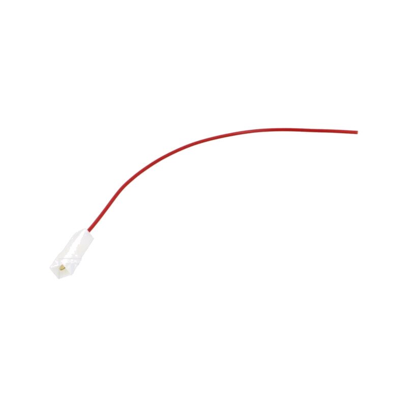 Cable: cable with crimped terminals; red; Len: 250mm; H05V-K Cable: cable with crimped terminals; red; Len: 250mm; H05V-K