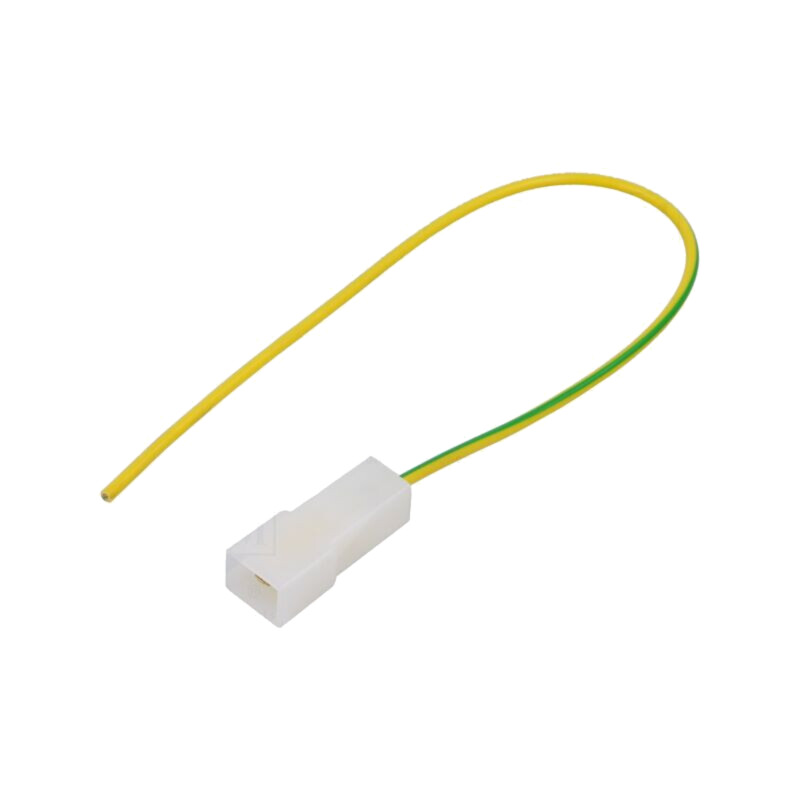 Cable: cable with crimped terminals; yellow-green; Len: 250mm Cable: cable with crimped terminals; yellow-green; Len: 250mm