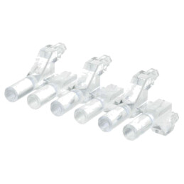 Tub pentru LED-uri; Ø3mm; Lung: 15mm; Nr.mod: 6; rotund