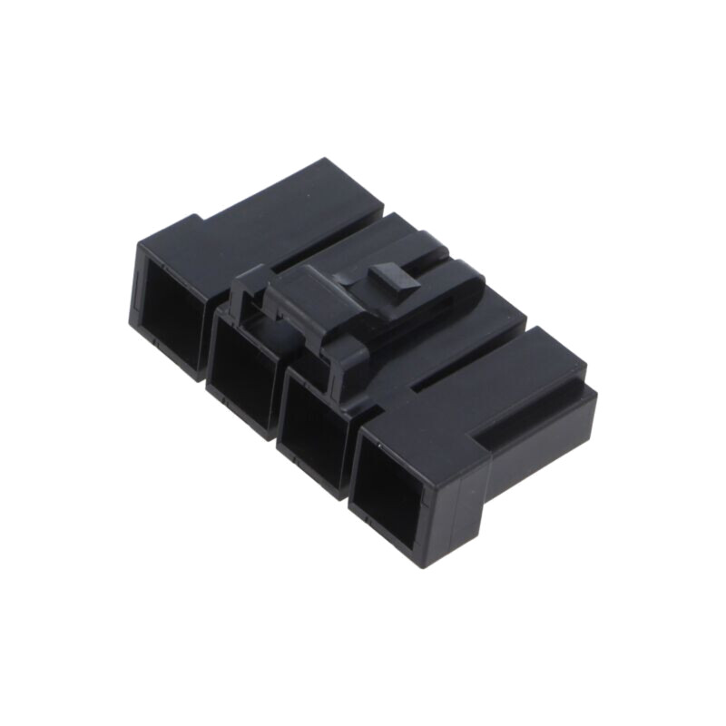 Conector: cablu-cablu/PCB; mufă; mamă; PIN: 4; DF60; drept; crimpat Conector: cablu-cablu/PCB; mufă; mamă; PIN: 4; DF60; drept; crimpat