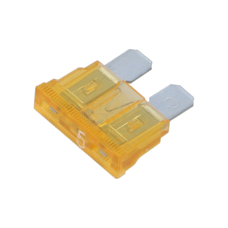 Siguranţă: siguranţă; 5A; 32VDC; auto; 19,09mm; 19,09x5,12x18,87mm Siguranţă: siguranţă; 5A; 32VDC; auto; 19,09mm; 19,09x5,12x18,87mm