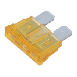 Siguranţă: siguranţă; 5A; 32VDC; auto; 19,09mm; 19,09x5,12x18,87mm
