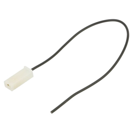 Cable: cable with crimped terminals; black; Len: 250mm; H05V-K