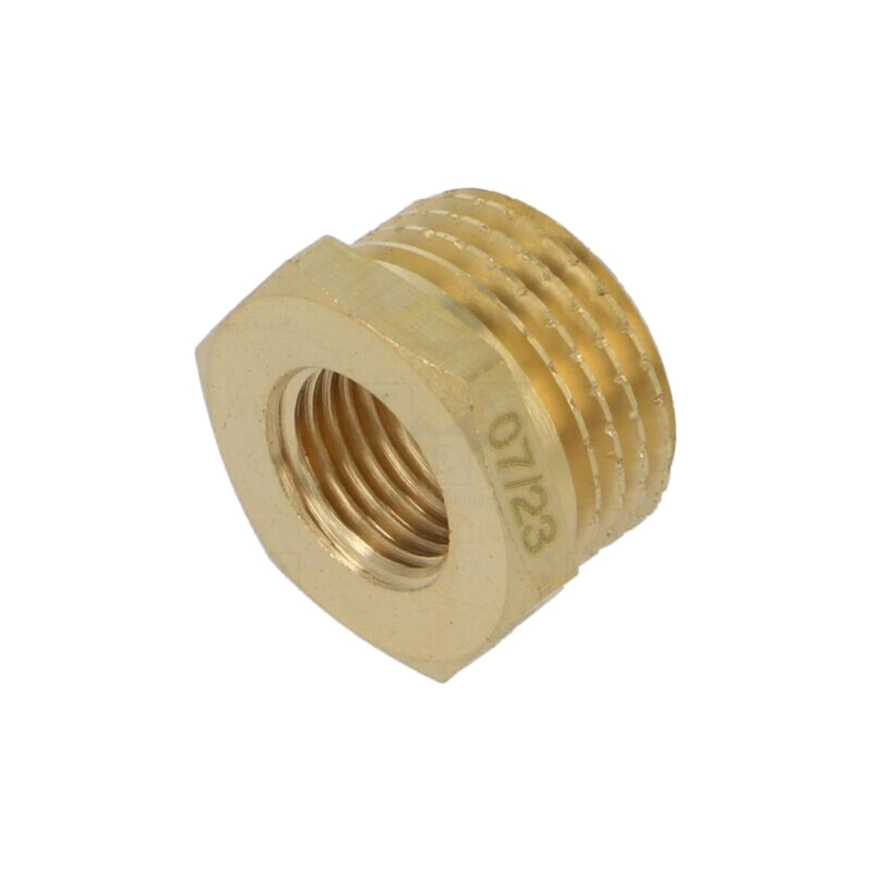 Term.îmbinare: adaptor; tată-mamă,reducţie; alamă CW617N; BR Term.îmbinare: adaptor; tată-mamă,reducţie; alamă CW617N; BR