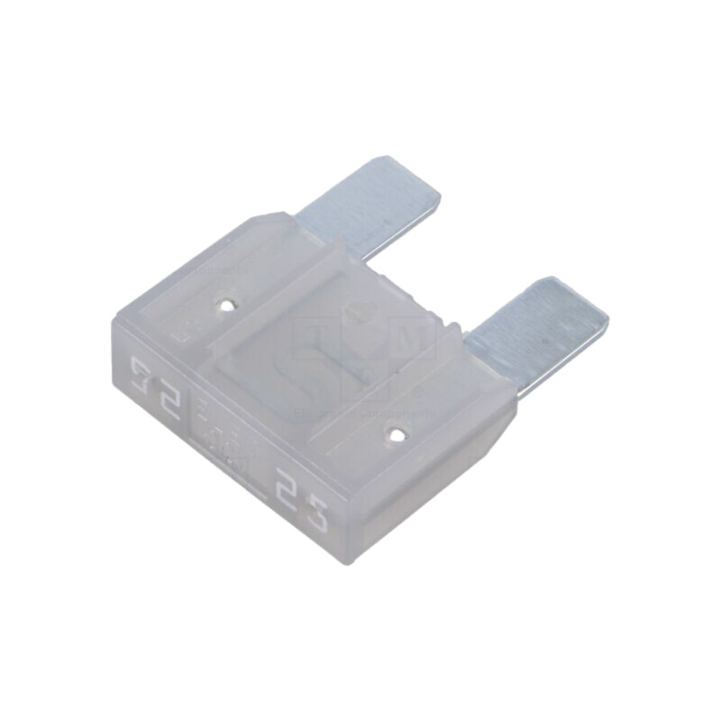 Siguranţă: siguranţă; 25A; 32VDC; auto; 29,5mm; 29,5x9x34,1mm Siguranţă: siguranţă; 25A; 32VDC; auto; 29,5mm; 29,5x9x34,1mm