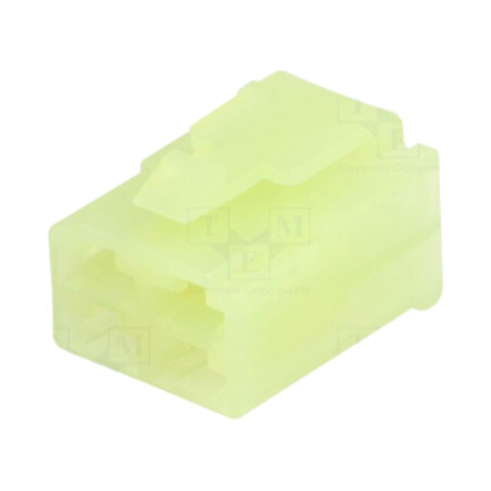 connector FF 250 PLUG HSG 4P NYLON NAT