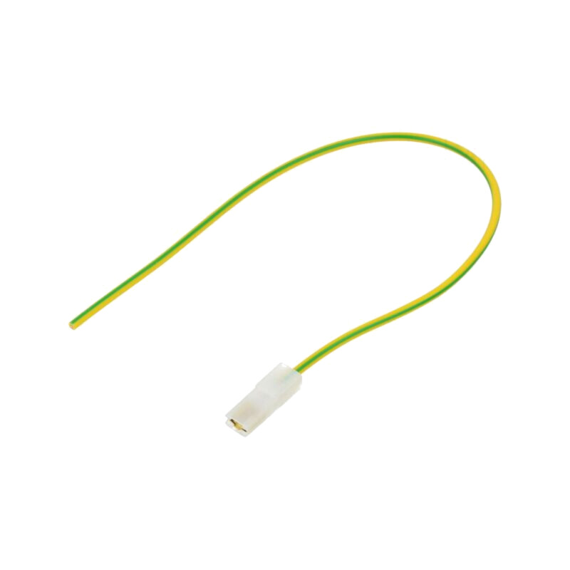 Cable: cable with crimped terminals; yellow-green; Len: 250mm Cable: cable with crimped terminals; yellow-green; Len: 250mm