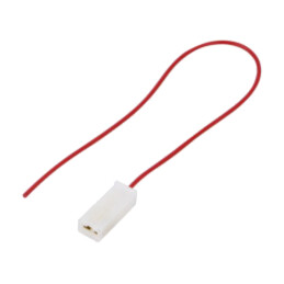 Cable: cable with crimped terminals; red; Len: 250mm; H05V-K