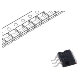 IC: stabilizator de tensiune; LDO,liniar,nereglabil; 3,3V; 3A